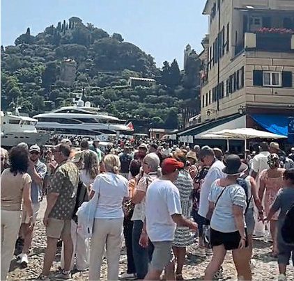 Πορτοφίνο υπερτουρισμός, τουρισμός πορτοφίνο 